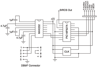 TV Control Circuit Schematic